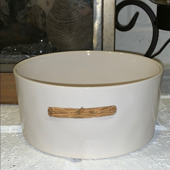 Rae Dunn Dog Dish Woof. - Picture 3 of 3